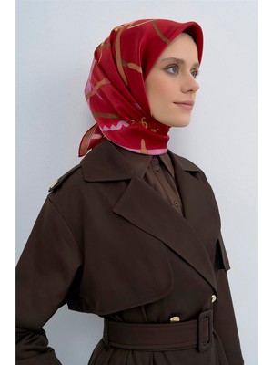 Armine  Saf Ipek Twill Eşarp 9517D 54
