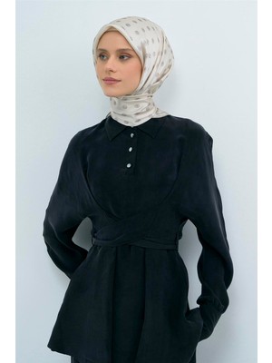 Armine  Saf Ipek Sura Eşarp 9544D 85