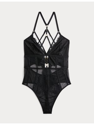 Marks & Spencer Nakışlı Dantel Body