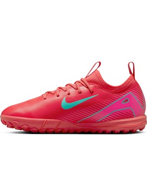 Nike Mercurial Jr Zoom Vapor 16 Academy Tf Çocuk Kırmızı Halı Saha Ayakkabısı FQ8284-800-TANEMSPORT