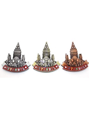 Üreticiniz Istanbul Temalı Metal Magnet ALK3332 481348
