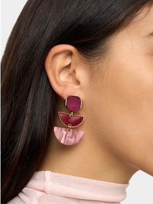 Parfois Geometrik Uzun Küpe