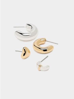 Parfois Iki Renkli Küpe Seti