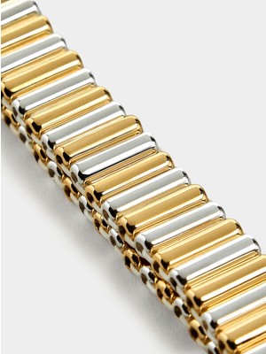 Parfois Çubuklu Iki Renkli Elastik Bileklik