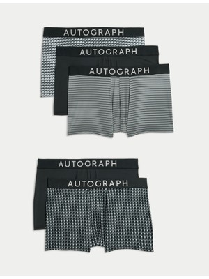 Marks & Spencer 5'li Geometrik Desenli Boxer