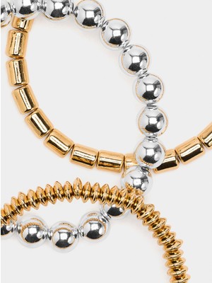 Parfois Iki Renkli Elastik Bileklik Seti