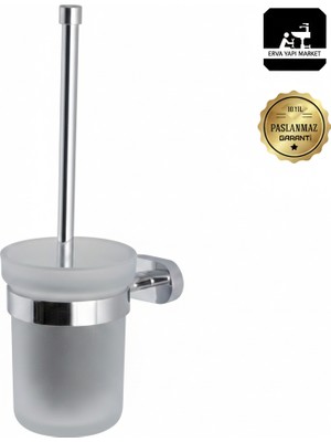 Premium Pirinç Doruk Montajlı Klozet Fırçası