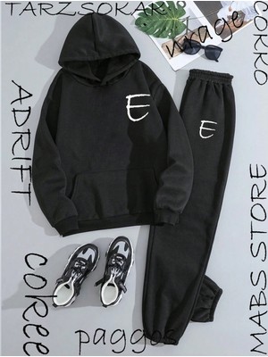 New Yourk Yanks 2 Li Kapşonlu Eşofman Takımı