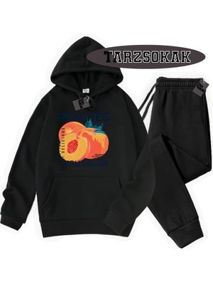 Beyaz Biskilet Şeftali Detaylı Ikili Takım