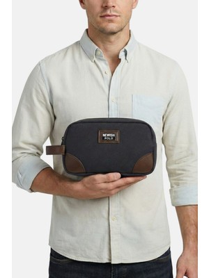 Lederax Kanvas Kumaş Seyahat Çantası Kozmetik Çantası LD582