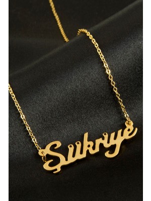 Linarx Şükriye Isimli Kolye (Kişiye Özel)