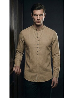 Hobi Clup Hakim Yaka Erkek Gömlek