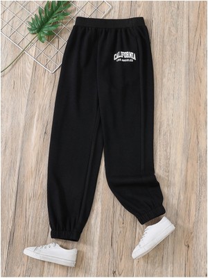 Adrift Kids Evryday Girls Letter Graphic Eşofman Altı