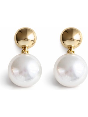 Venüs Design Çelik Incili Küpe