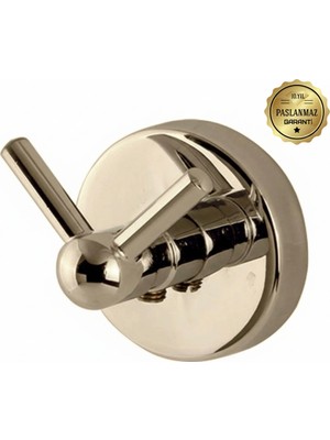 Premium Pirinç Karina 2li Bornozluk Gold