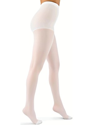 Intive Lingerie Beyaz Külotlu Çorap 20 Den