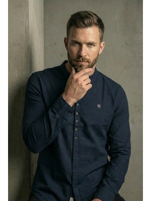 Hobi Clup Hakim Yaka Erkek Gömlek