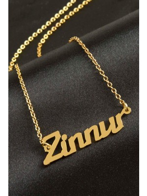 Linarx Zinnur Isimli Kolye (Kişiye Özel)