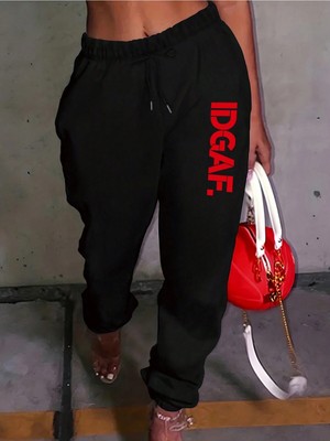 Adrift Y2K 4 Mevsim Bay-Bayan Eşofman Altı Harajuka Anime Retro Kawai Kuromi Kod-57