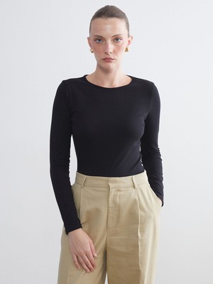 Lc Waikiki Yeni Sezon Bisiklet Yaka Kadın Body