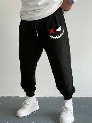 Adrift Hypemode Expression Print Drawstring Waist Eşofman Altı