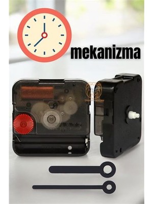 Yaman Market Hsnet Duvar Saati Mekanizması Sessiz - KB002H-6IONC3