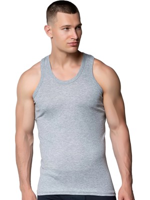 Gümüş 4004 12'li Paket Ribana Renkli Erkek Atlet