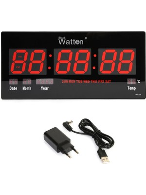 Hayat Store Dijital Duvar ve Masa Saati  WT-109