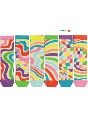 Heritage Nature Heritage Home Hn Socks Sıradışı Renkli Desenli Çorap Seti 5'li Hediye Kutulu