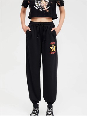 Adrift x Outlasted Letter Skull Graphic 4 Mevsim Eşofman