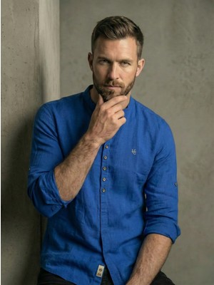 Hobi Clup Hakim Yaka Erkek Gömlek