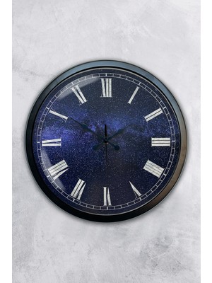 Kasva Concept 40 cm Siyah Metal Retro Color Duvar Saati