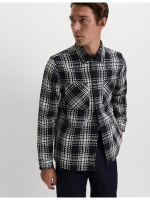 Marks & Spencer Ekoseli Gömlek Ceket