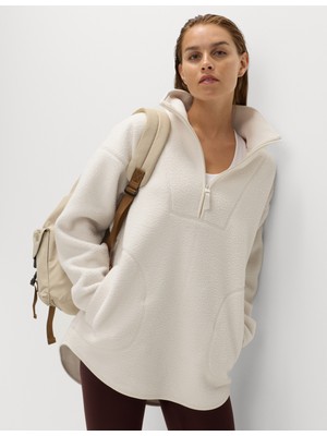 Marks & Spencer Goodmove Yarım Fermuarlı Yüksek Yaka Polar Üst