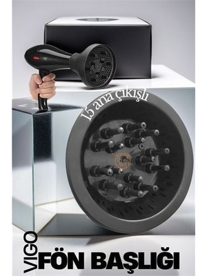 Yaman Market Hsnet Profesyonel Fön Için Difüzör Vigo Başlık - KB002H-6IOFZ8