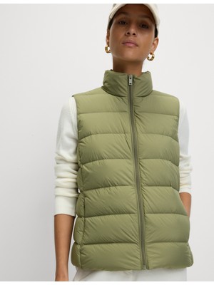 Marks & Spencer Kaz Tüyü Yüksek Yaka Yelek