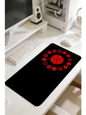 Charmbi Naruto Procontrol 30×70 Gaming Mouse Pad – Geniş Alan, Ultra Pürüzsüz Yüzey Sağlam Kaydırmaz