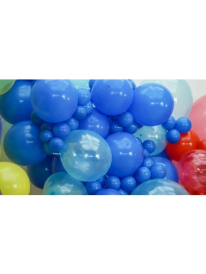 Kalisan Mavi Balon 12 Inç Lateks 100 Adet