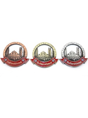 Hayat Store Istanbul Temalı Metal Magnet ALK3339