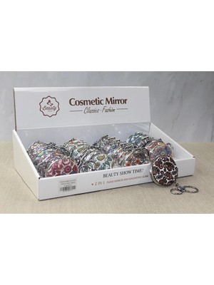 Hayat Store Taşlı El Aynası Anahtarlık ALK3773