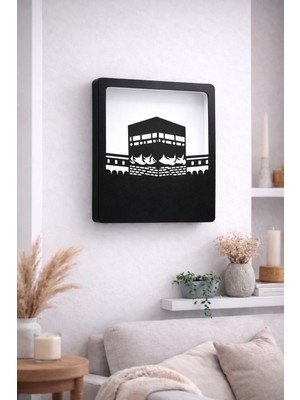 Printanomi Kabe Temalı Modern LED Duvar Tablosu