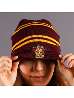 Harry Potter Orijinal Lisanslı Gryffindor Kısa Bere