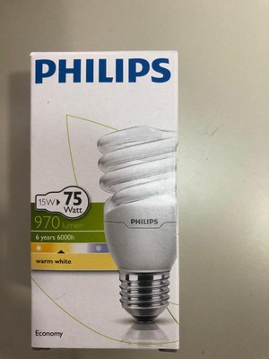 Philips 6 Adet Phılıps 15W=75W  970 Lümen Sarı  E27 Tasarruflu  Lamba
