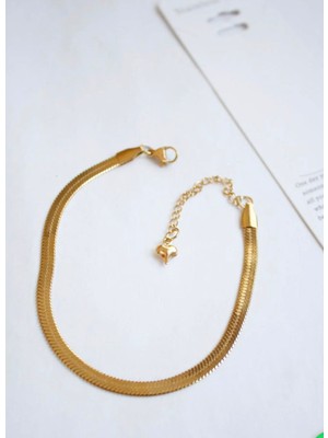 Ares 01 Store Altın Ton Zincir Kolye ve 2’li Bileklik Seti | Zirkon Taş Detaylı Şık Tasarım