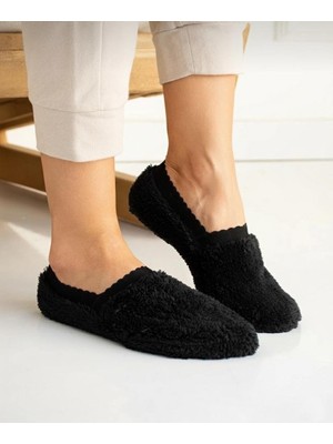 Bemp 3’lü Renkli 35-39 Numara Kadın Peluş Patik