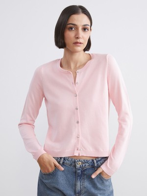 Lc Waikiki Yeni Sezon Bisiklet Yaka Kadın Triko Hırka