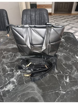 ÖZENSE Fermuarlı Kadın El Ve Çapraz Omuz Çantası