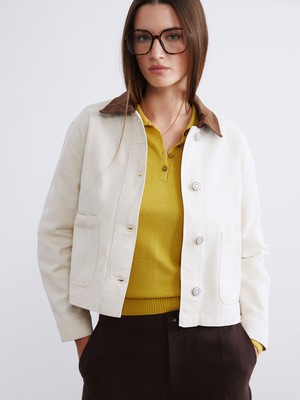 Lc Waikiki Yeni Sezon Gömlek Yaka Oversize Kadın Ceket