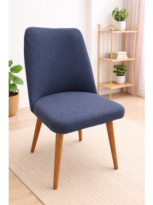 Bright Home Oval Sandalye Kılıfı Büyük Oval Likralı Yıkanabilir Streç Lastikli Sandalye Örtüsü 1 Adet