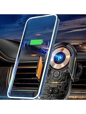 Mulvxkrg KRG02 Araç Içi Kablosuz Şarjlı Telefon Tutucu (Mulvix)